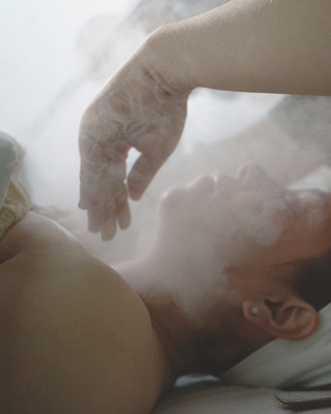 A calming spa treatment